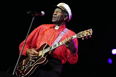 Chuck Berry Hall Of Famer And American Music Master Winner Is Worried