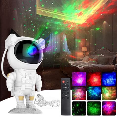 Jual Lampu Laser Sorot Proyektor Tidur Cahaya Bintang Aurora Astronot