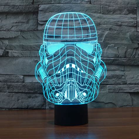 Star Wars Stormtrooper 3d Led Lamp Ultimate Lamps 3d Led Lamps