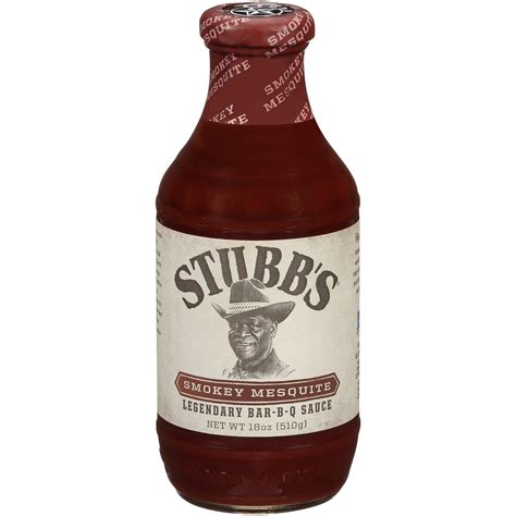 Stubbs Smokey Mesquite Barbecue Sauce Shop Barbecue Sauces At H E B