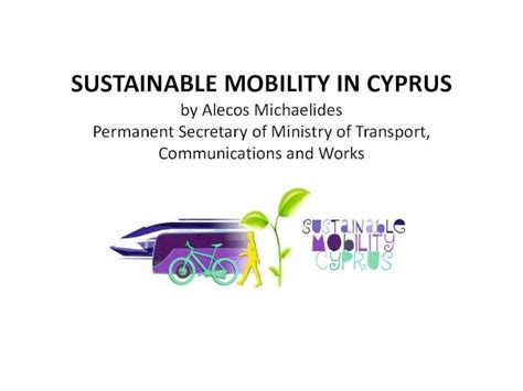 Pdf Sustainable Mobility In Cypruscyprusconferences Org Thsmc Gr