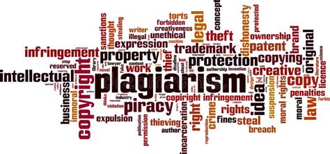 Plagiarism Word Cloud Stock Illustration Illustration Of Appropriation