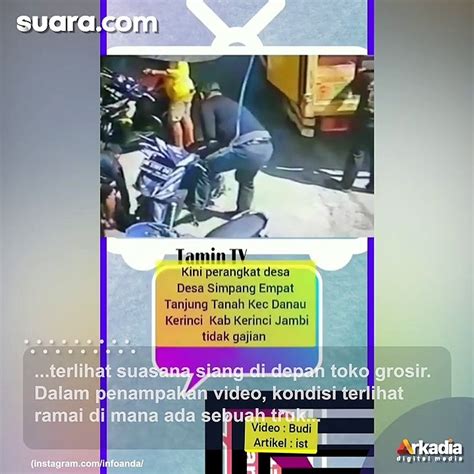 Aksi Pencuri Terekam Gasak Uang Bendahara Desa Di Jok Motor Gaji