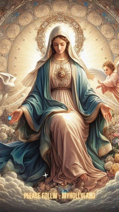 Pin By Emanuela Sponza On Buon Natale Jesus And Mary Pictures Mother Mary Pictures Mother