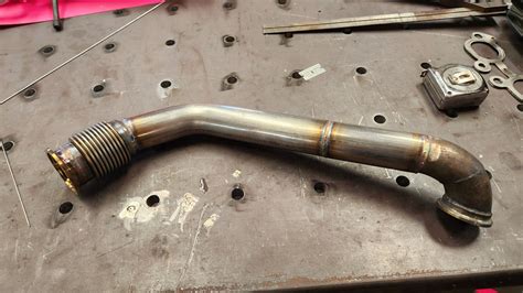 Custom Exhaust Work Turn 5 Fabrication