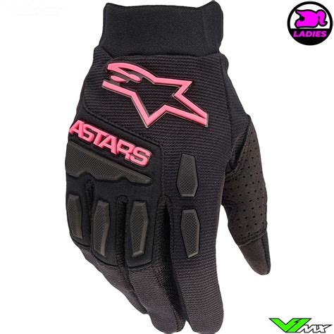 Alpinestars Full Bore Stella Crosshandschoenen Fluo Roze