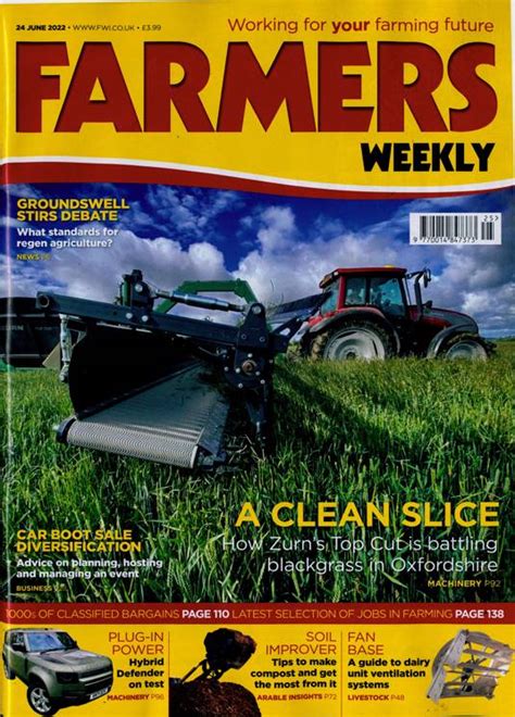 Farmers Weekly Magazine Subscription Buy At Uk Agriculture