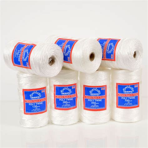 White Polypropylene Polytwine Poly Twine Baler Twine Bailing Twine