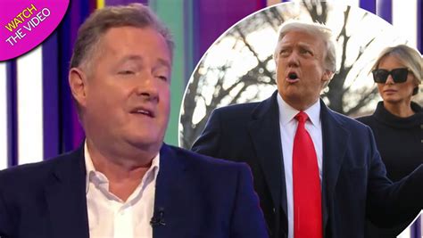 Piers Morgan believes Donald Trump 'lost his mind' and should be ...