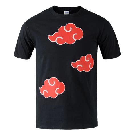 Naruto Akatsuki T Shirts Itachi Uchiha Anime T Shirt Men Tee Cosplay T