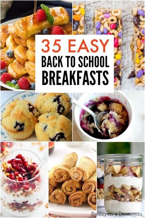 35 Back to School Breakfast Ideas - Easy Breakfast Recipes