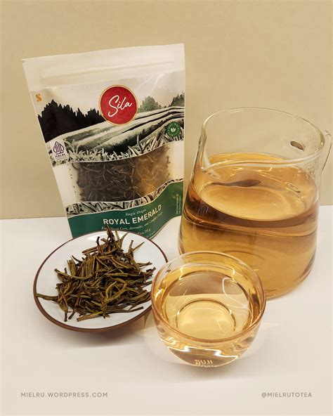 Tea Sila Tea Royal Emerald Green Tea Indonesian Tea Review Mielrus