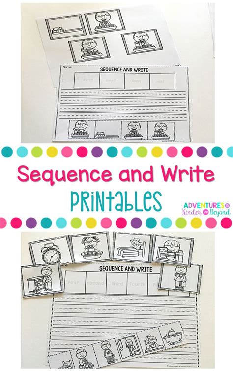 Sequence Writing Prompts - Story Sequencing - Sequence of Events How to ...