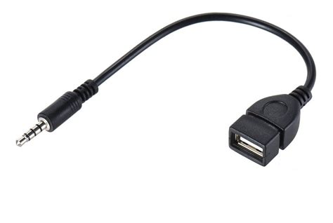 Saavedra Novedades Cable Otg De Plug Audio De Mm A Usb Hembra