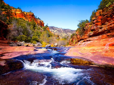 Oak Creek At Slide Rock State Park - Sedona Az | T&K Images