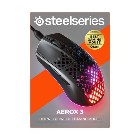 Buy SteelSeries Aerox 3 Super Light Gaming Mouse 8 500 CPI TrueMove