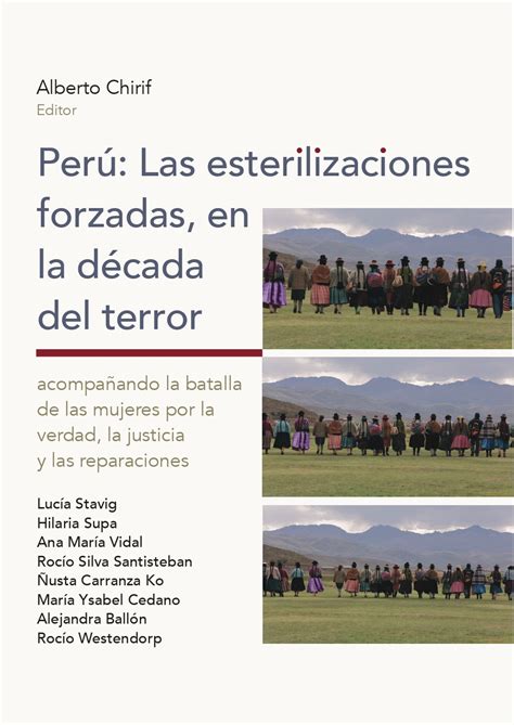 Perú las esterilizaciones en la década del terror Acompañando la