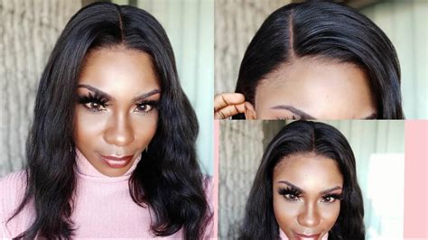 Quick And Easy Install 13x6 Wavy Bob Lacefront Wig Ft Eva Wigs Youtube