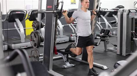 Smith Machine Split Squats Youtube