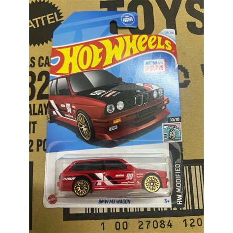 LeHuong Diecast Xe Hot Wheels BMW M Wagon Màu đỏ Shopee Việt Nam