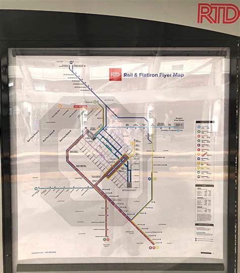 Denver Airport Train Station Map