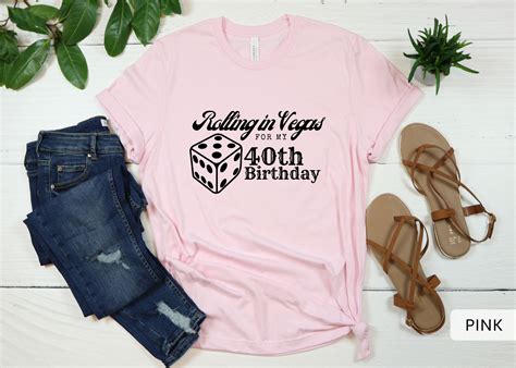 40th Birthday T Shirt Vegas Birthday Tshirt 40 Vegas Etsy