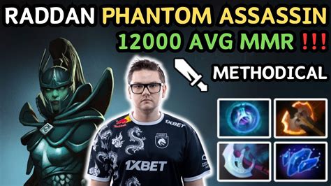 RADDAN PHANTOM ASSASSIN Safelane Highlights Grandmater Tier Dota