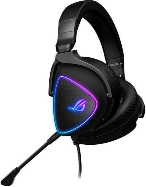 Asus Rog Delta S Multi Platform Black Wired High Res Stereo Gaming Headset Wootware