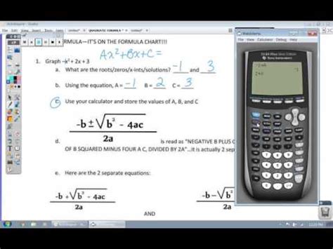 How To Solve Quadratic Equations With Ti Plus Tessshebaylo