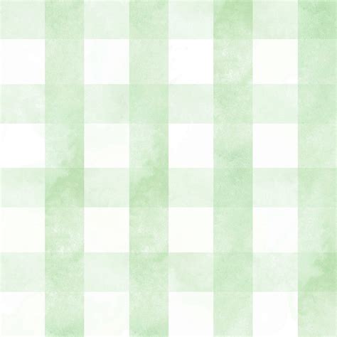 Papel De Parede Infantil Xadrez Aquarela Verde Provense M Veis