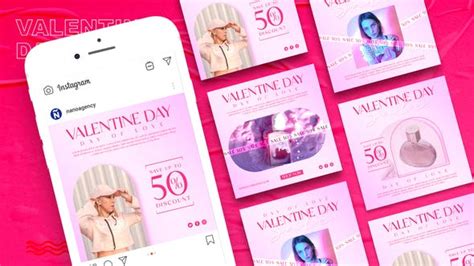 Videohive Valentine Social Media Instagram Free After Effects