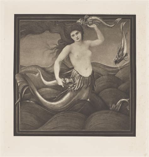 Sea Nymph From The Portfolio The Work Of E Burne Jones Edward