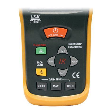 Cem Dt Ct Professional Handheld High Precision Humidity Temperature