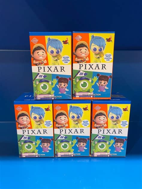 Pixar Cosbi Collection 彼思動畫系列 全新盲盒 Hot Toys 怪獸公司 玩轉腦朋友 超人特攻隊 沖天救兵 興趣及遊戲 玩具 遊戲類 Carousell