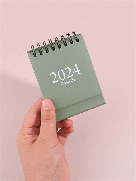 Pieza Nuevo Calendario De Mini Escritorio Con Dise O Color