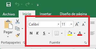 Formato De Fuentes En Excel Excelfull