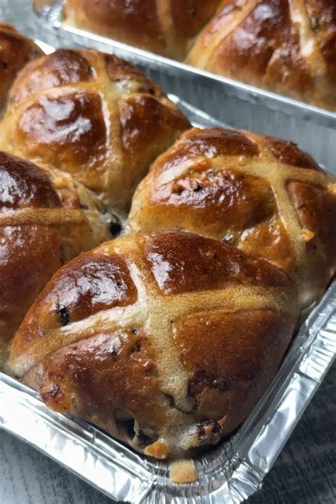 Sourdough Hot Cross Buns Blissful Bites