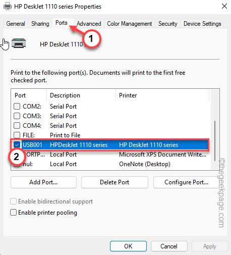 How to fix Printer Port in use issue in Windows 11 / 10