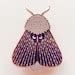 Nyx Moth Enamel Pin Magical Moth Collection Etsy