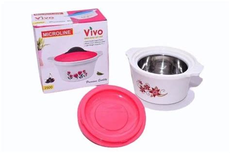 Micro Line Printed Insulated Plastic Hot Pot Model Name Number 2500 At Rs 190 Piece In