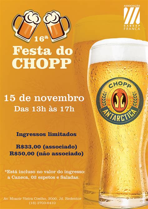 Associa O Sabesp Festa Do Chopp Da Assoc Sabesp Depto Franca