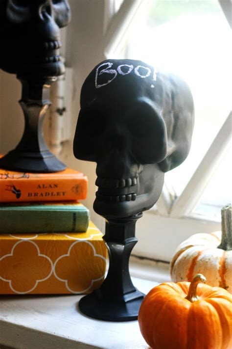 3 Diy Skull Crafts For Halloween Decor The Pretty Life Girls