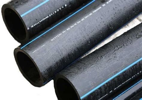 HDPE Pipe Pn6 200mm Grade Pe 63 PEHD Pipe Industrial HDPE Pipe High