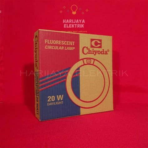 jual chiyoda fcl  watt lampu neon ring light tl  fluorescent lamp
