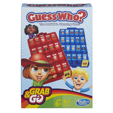 Buy Hasbro Gaming Guess Who Board Game Original Guessing Board Game