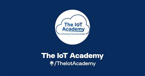 The Iot Academy Instagram Facebook Linktree