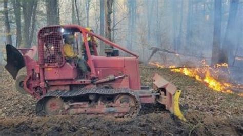 Fire Crews Battle 303 Acre Wildfire In Allegan State Game Area