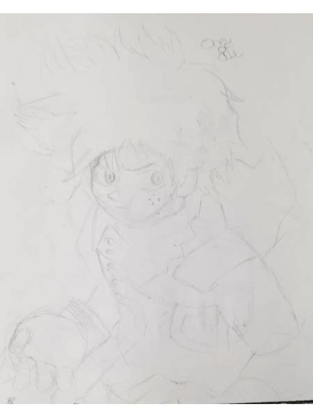 Deku Drawing Curatorreview Anime Wonderland Amino