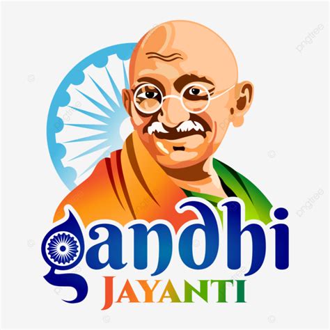 Creative Gandhi Jayanti Swachh Bharat Abhiyan Glasses Logo English