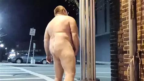 I Fat Deviant Cock Whore Jerks Off My Cock Naked In Public In A Parking Lot Near Two Streets